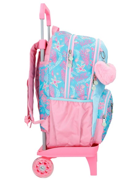 MOCHILA ADAP. 44CM. C/CARRO. ENSO JUNGLE MOOD